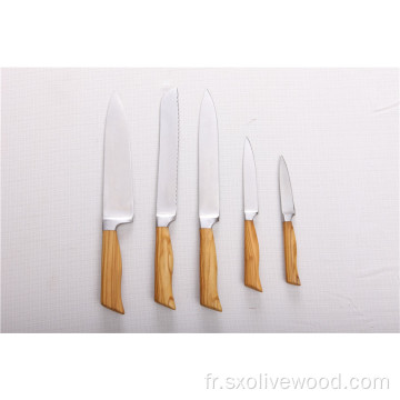 Couteau à beurre en bois d&#39;olivier
